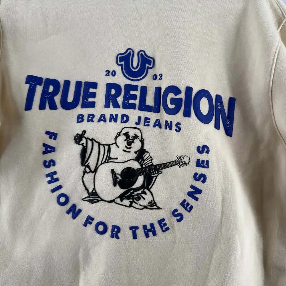0927 True Religion Brand Jeans Buddha Fashion For The Senses Full Zip Hoodie